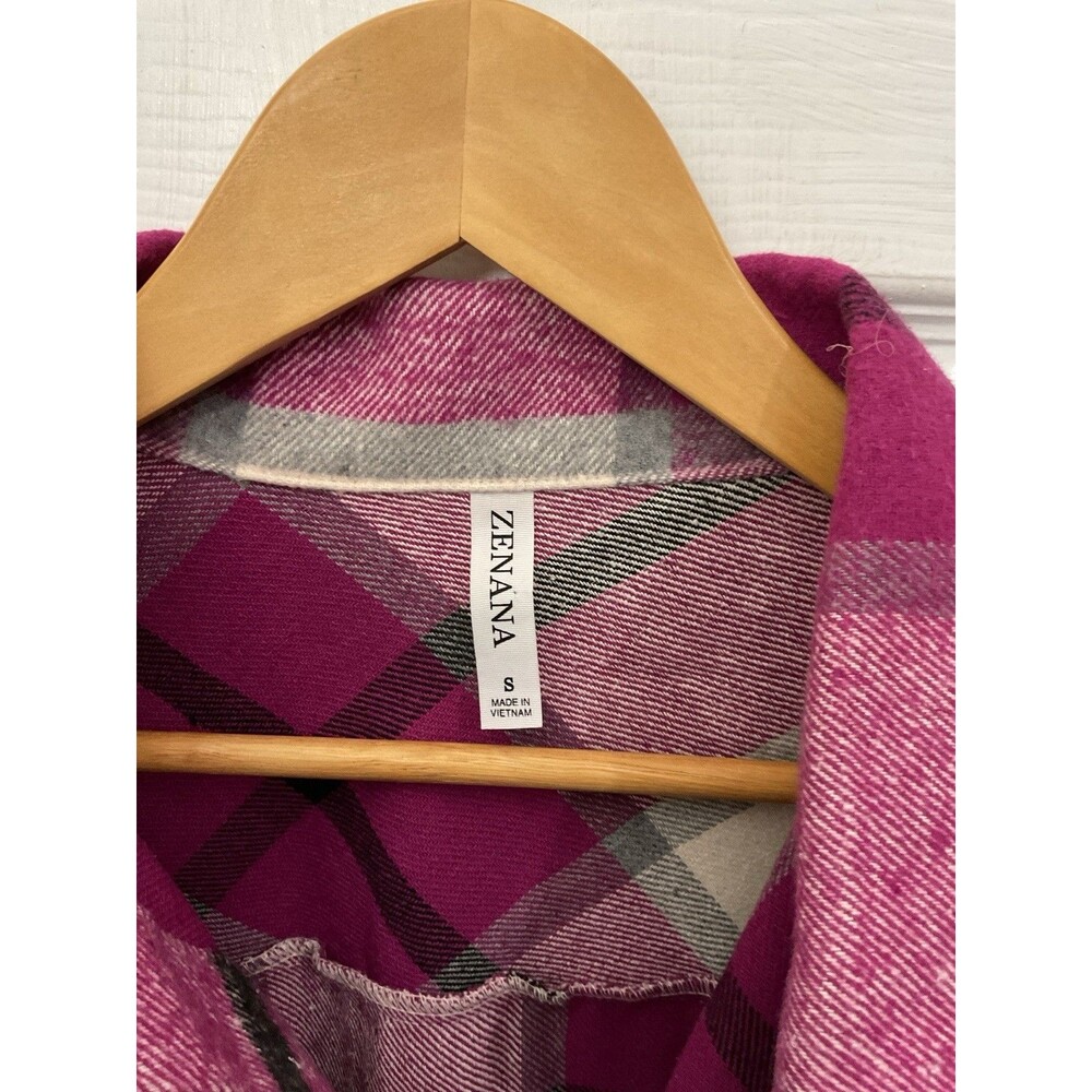 Women’s Small Pink And Black Zenana Jacket - Picture 4 of 9
